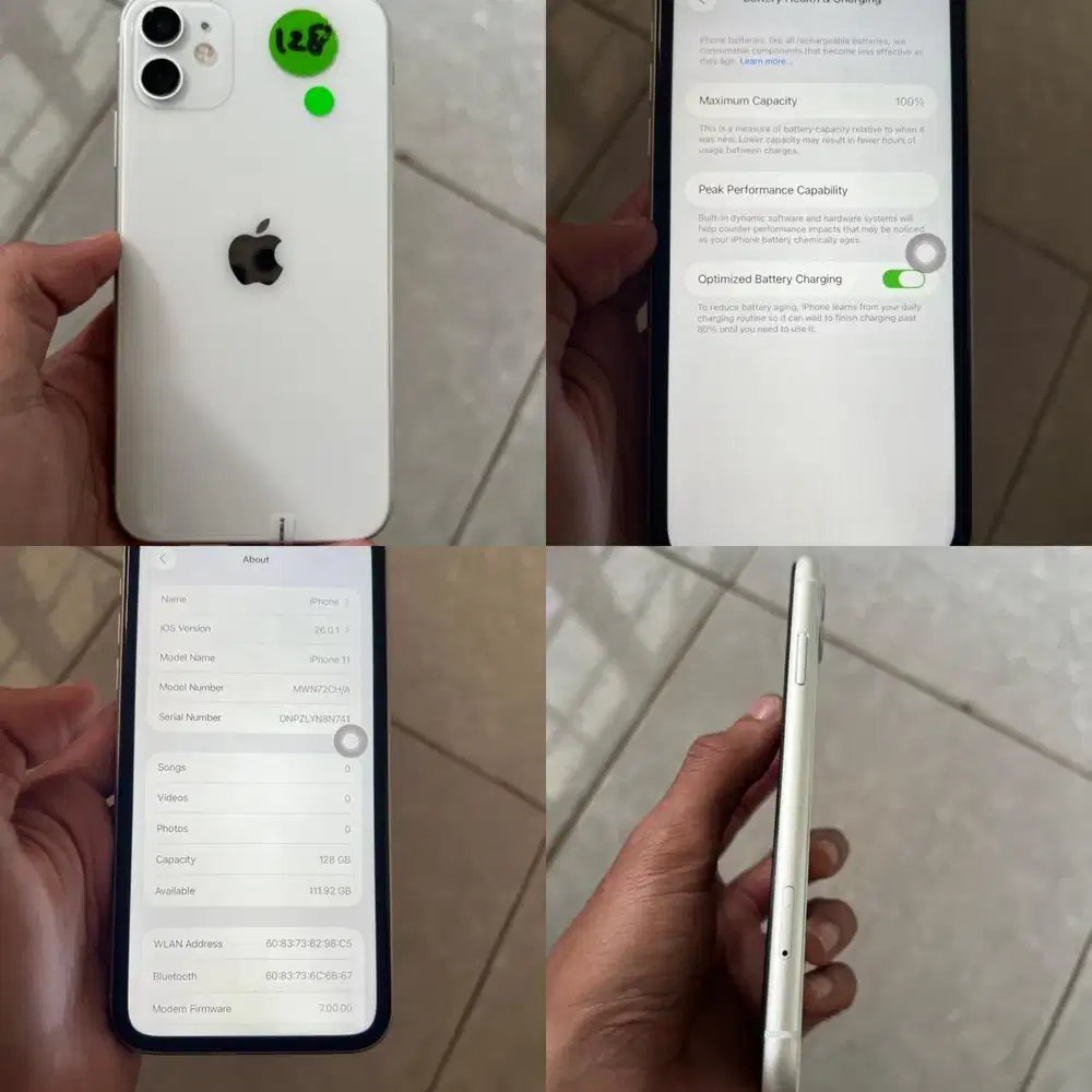 11 128 GB dual sim beacukai