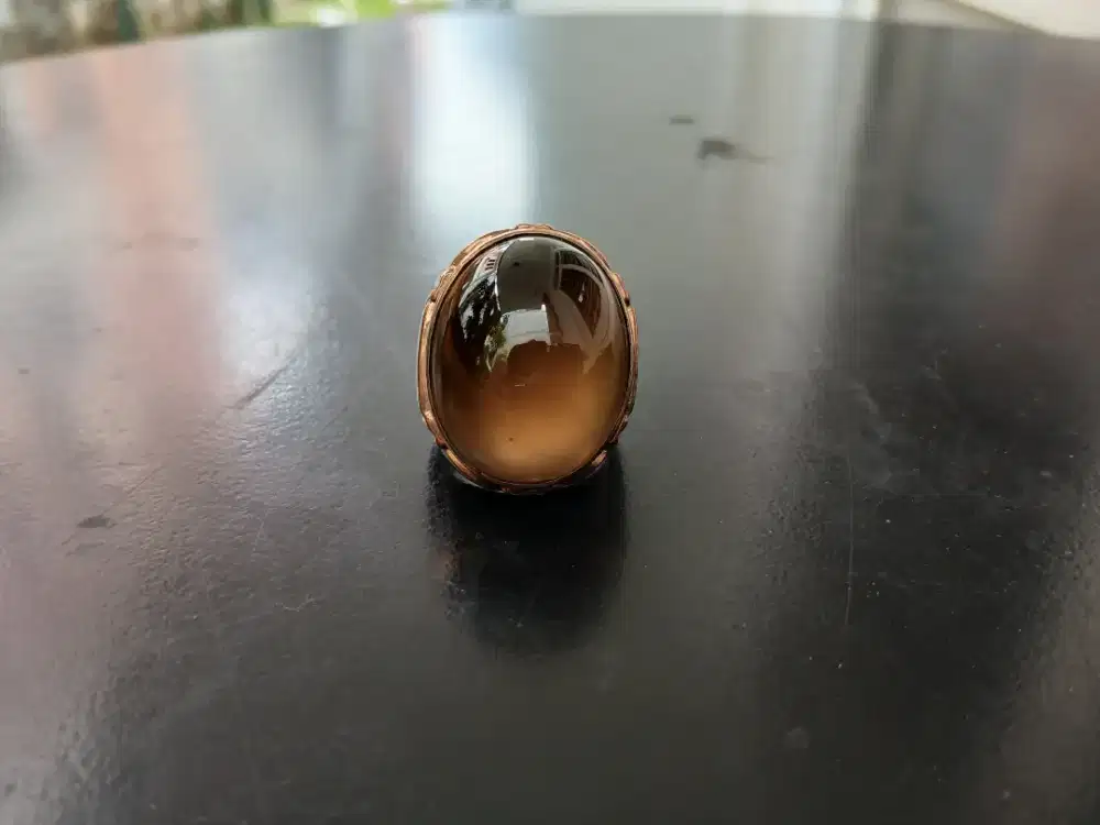 Solar ring silver jumbo