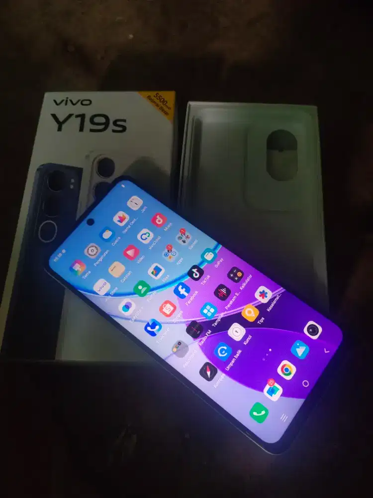 Vivo y19s resmi 4+4/128