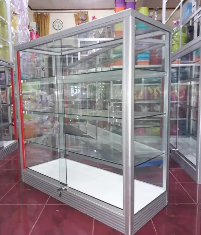 Di Jual Etalase 1M || Kaca Full 5mm