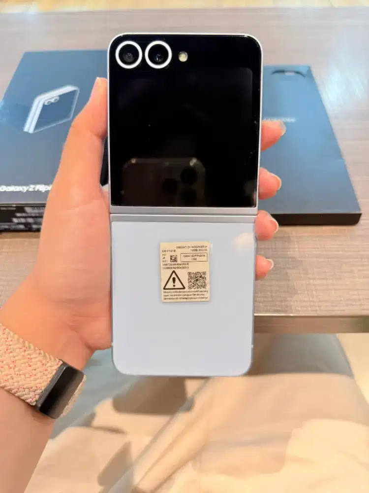 Samsung Z Flip 6 12/512gb Blue Ex Resmi Sein