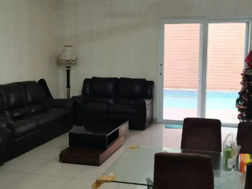 jual rumah besar 4 kamar tidur furnished pantai indah kapuk