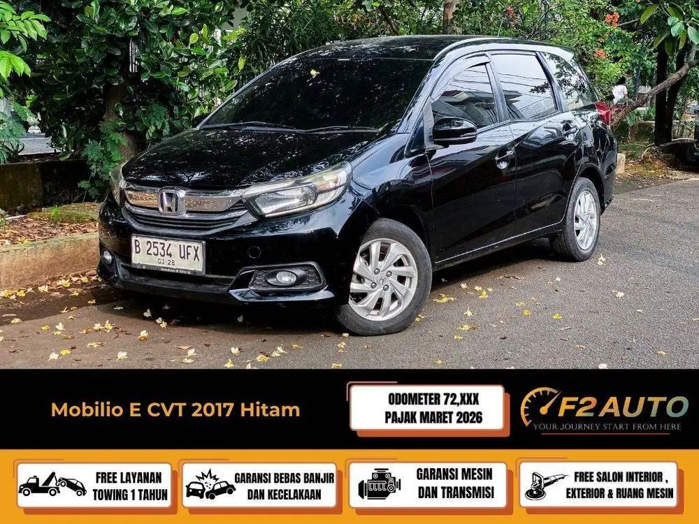Honda Mobilio E CVT 2017 Hitam
