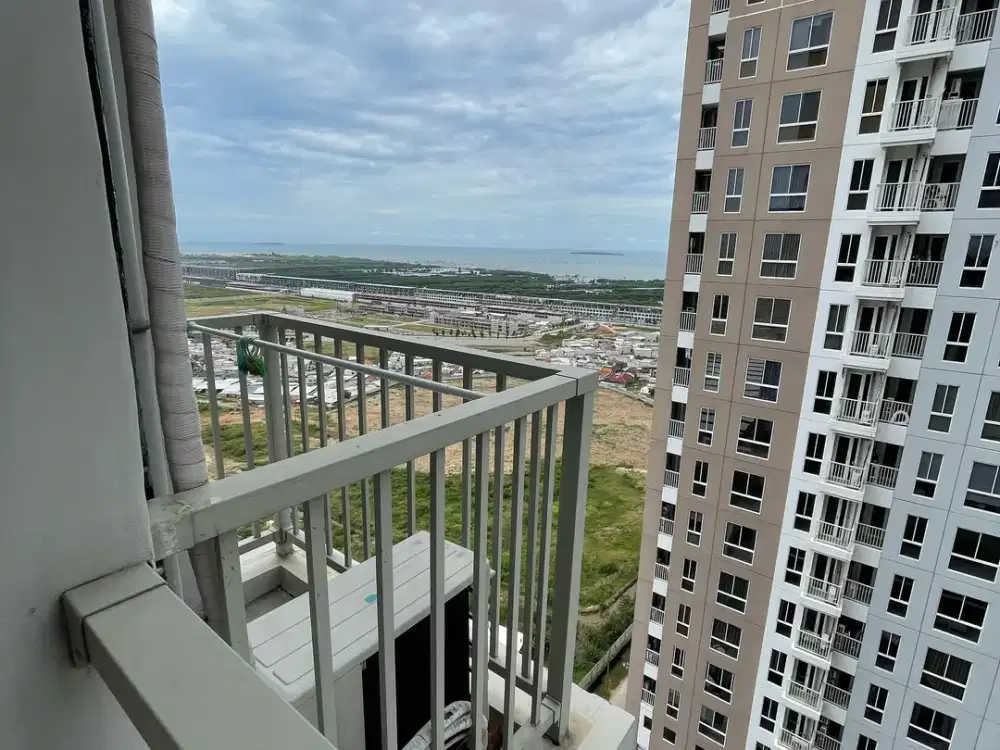 sewa apartemen tokyo riverside PIK 2 tipe 2 kamar furnish