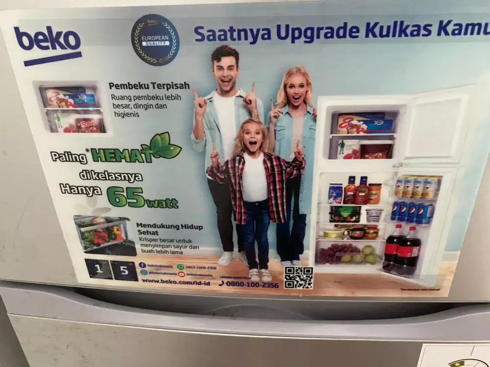 Kulkas beko like new