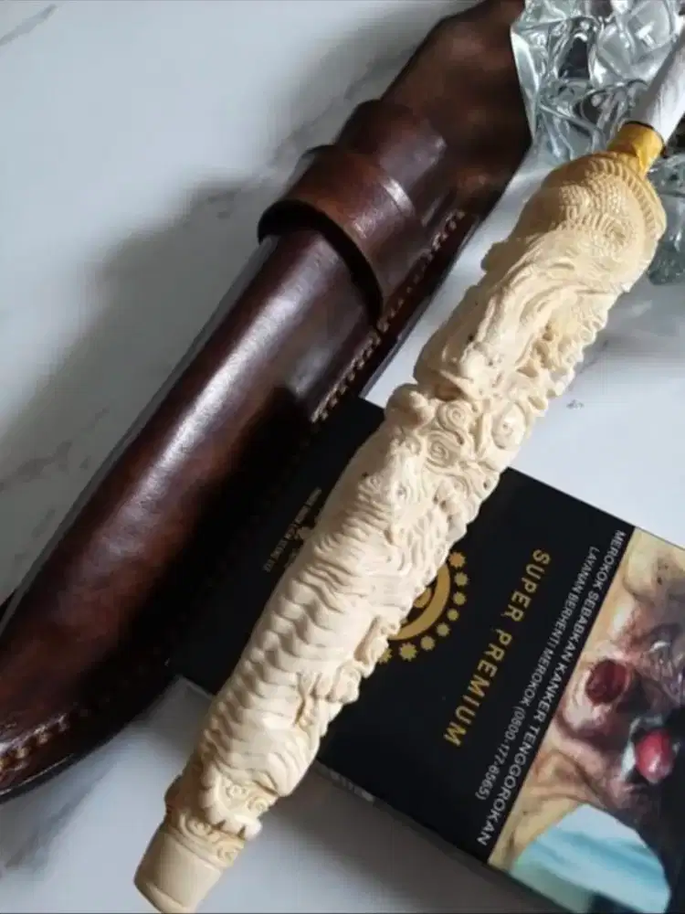 PIPA ROKOK ONCE GURIH PULEN FULL UKIRAN