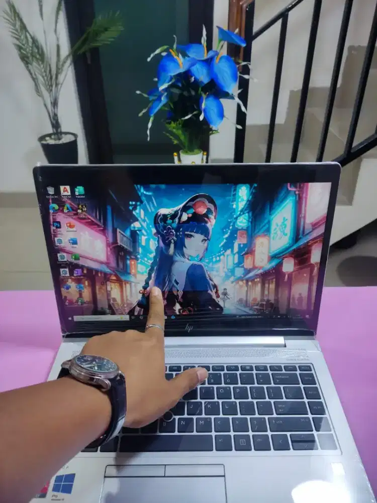 Laptop HP Elitebook 745 RYZEN RAM 8Gb SSD 256GB VGA AMD RADEON MULUS