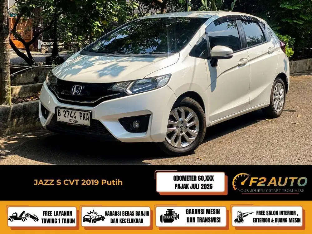 Honda Jazz S CVT 2019 Putih