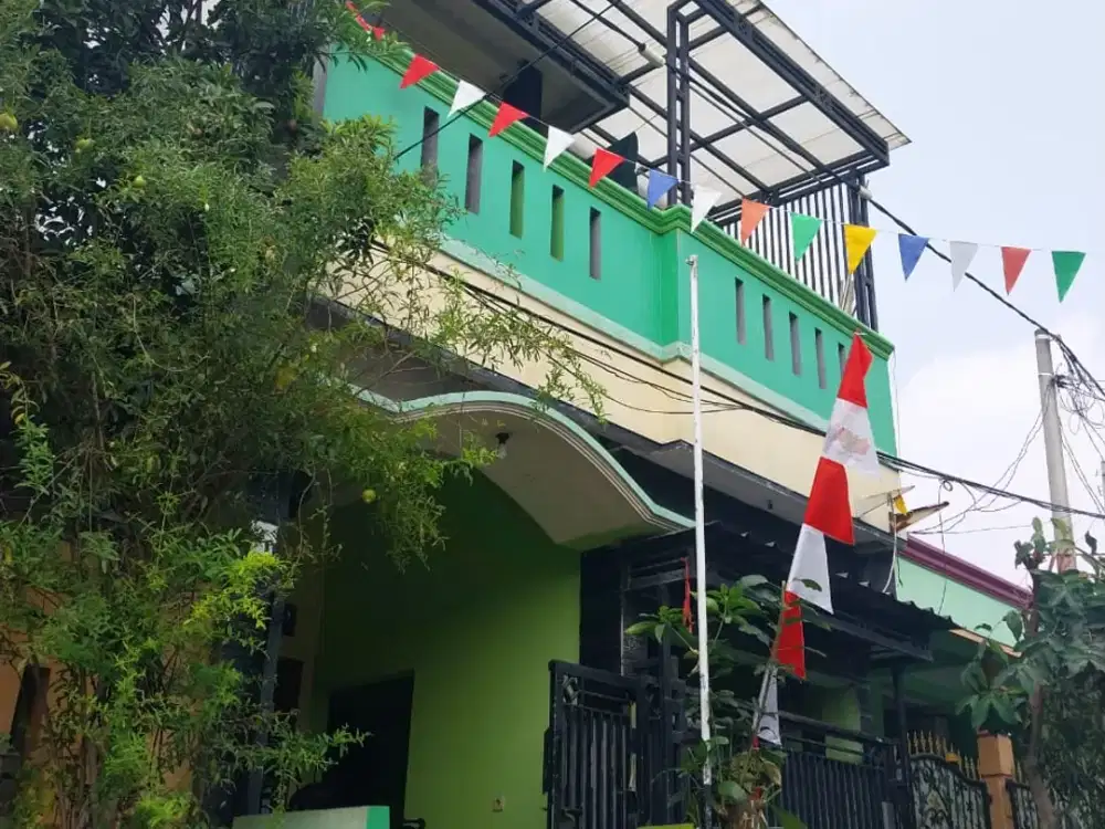 Rumah Siap Huni 2 Lantai PUP Sektor V, Bahagia, Babelan, Bekasi