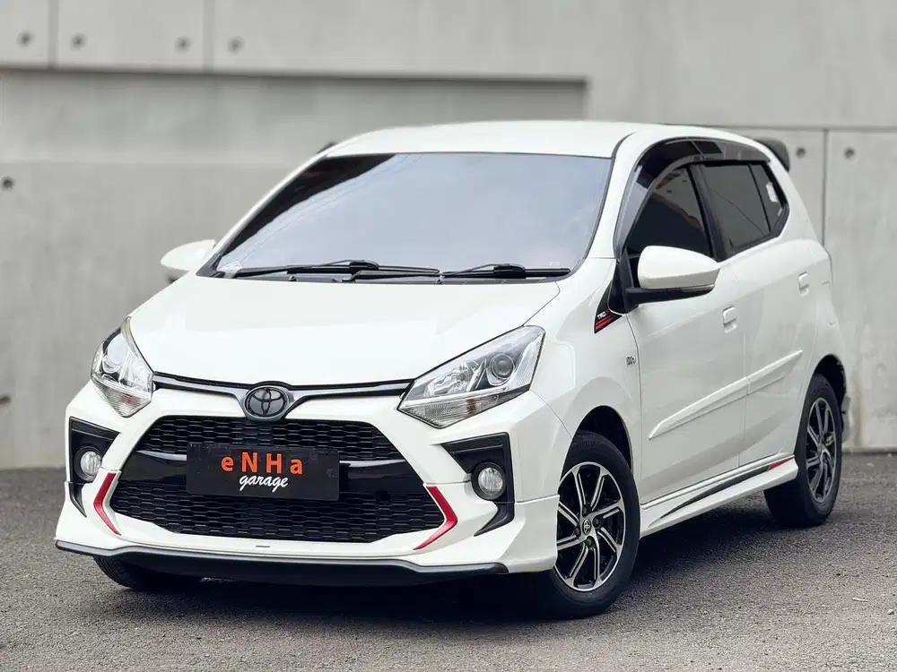 Dp 3JT..Plat H.. Toyota Agya TRDs 1.2 AT 2021.. eNHa garage Semarang..