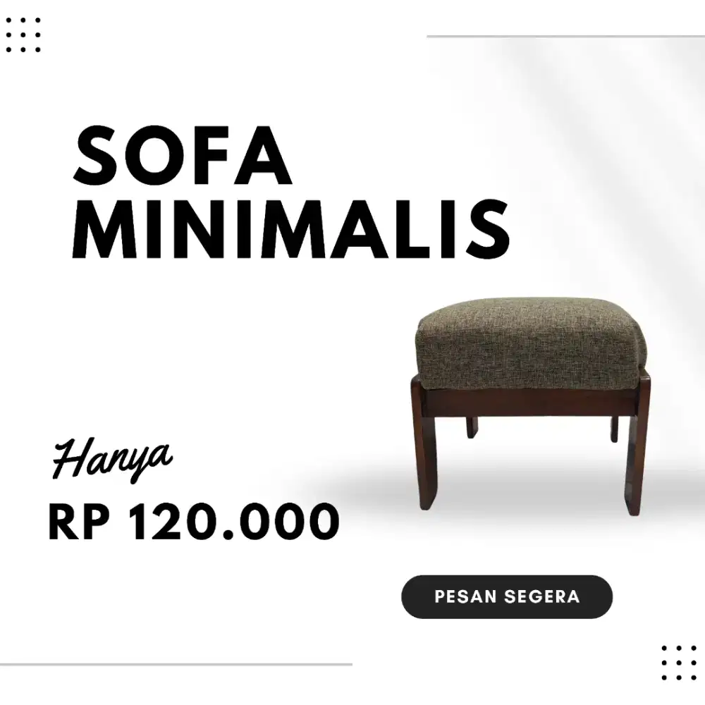 Sofa Minimalis Elegan
