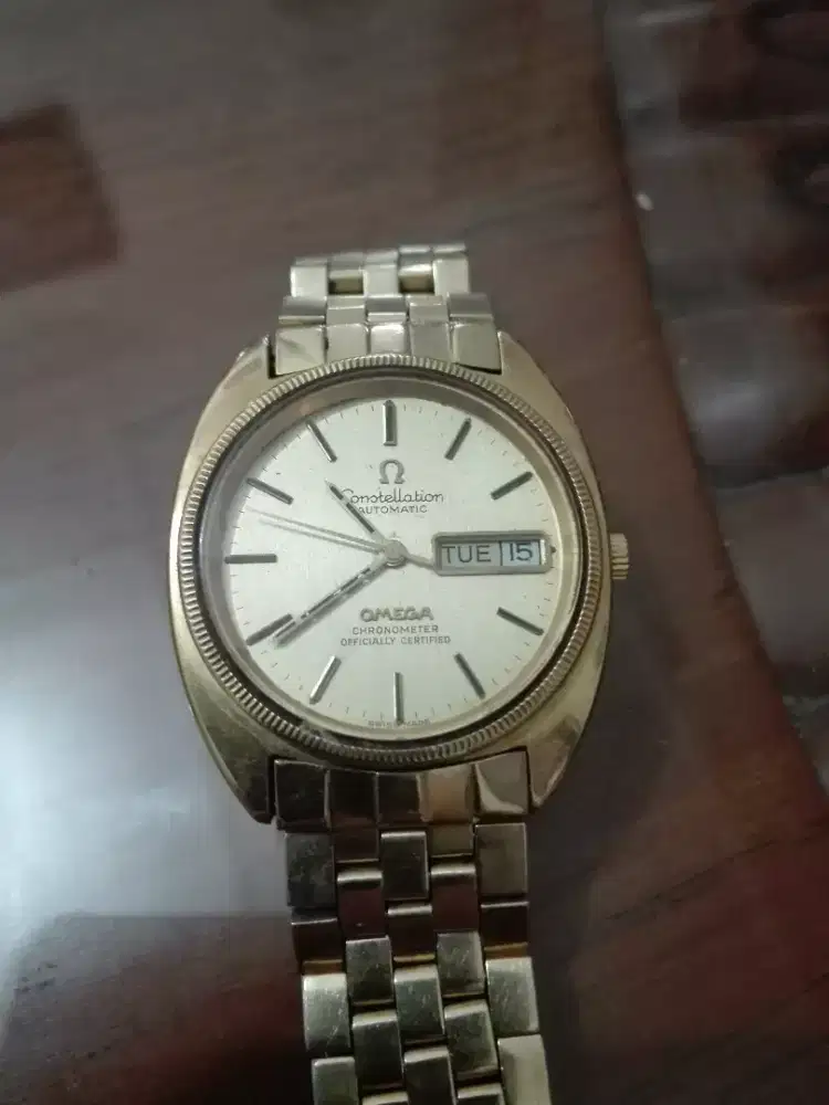 Omega Constellation Gold Star vintage