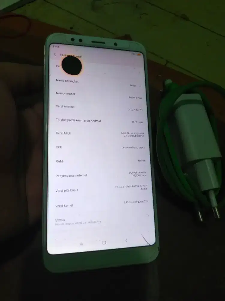 Redmi 5 plus  Ram 3/32