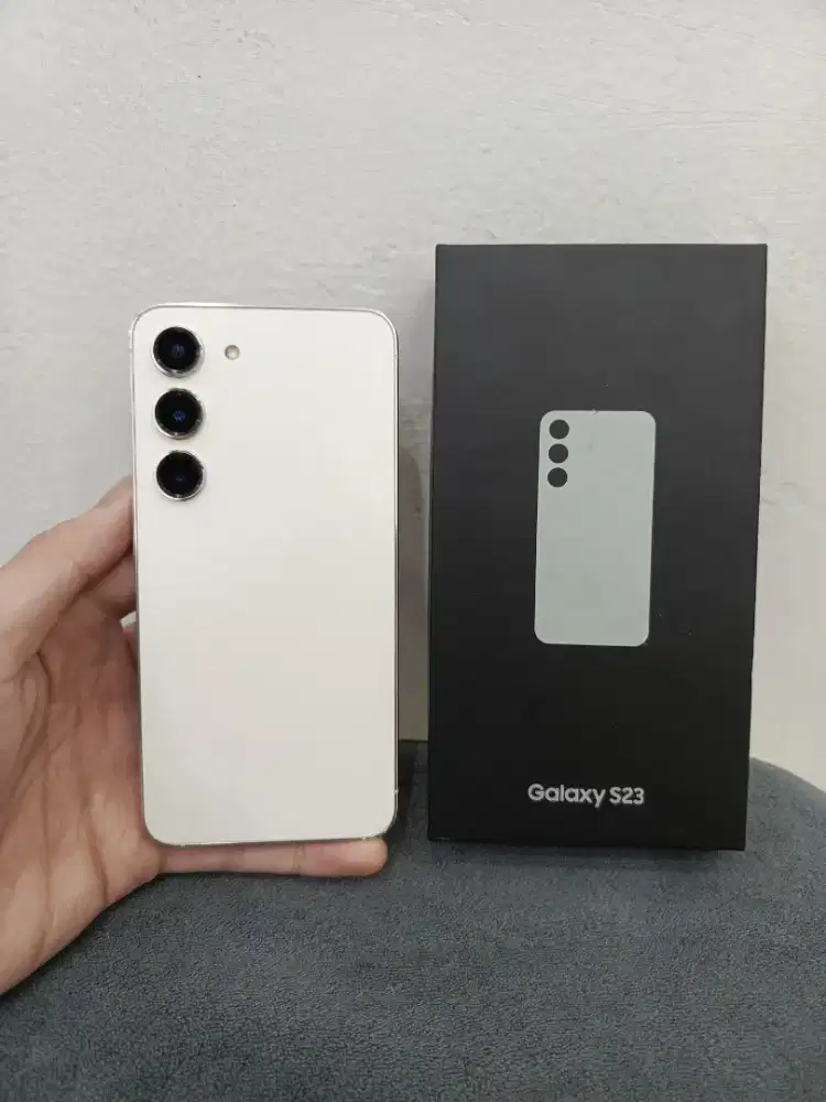 Samsung S23 5G 8/256 resmi sein, fullset ori, mulus, nominus, siap pke