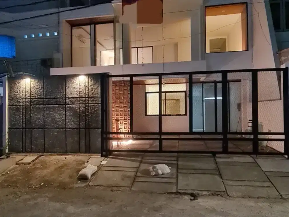 Jual Rumah Baru full renov muara karang pluit mewah 10x20 Hadap Utara