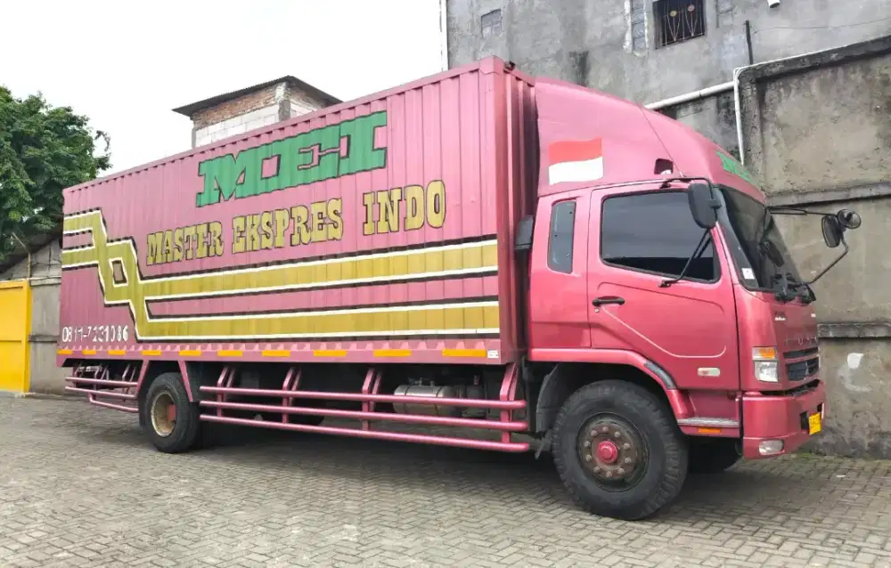 Hi Gear +banbaru MURAH Mitsubishi fuso engkel super long box besi 2024