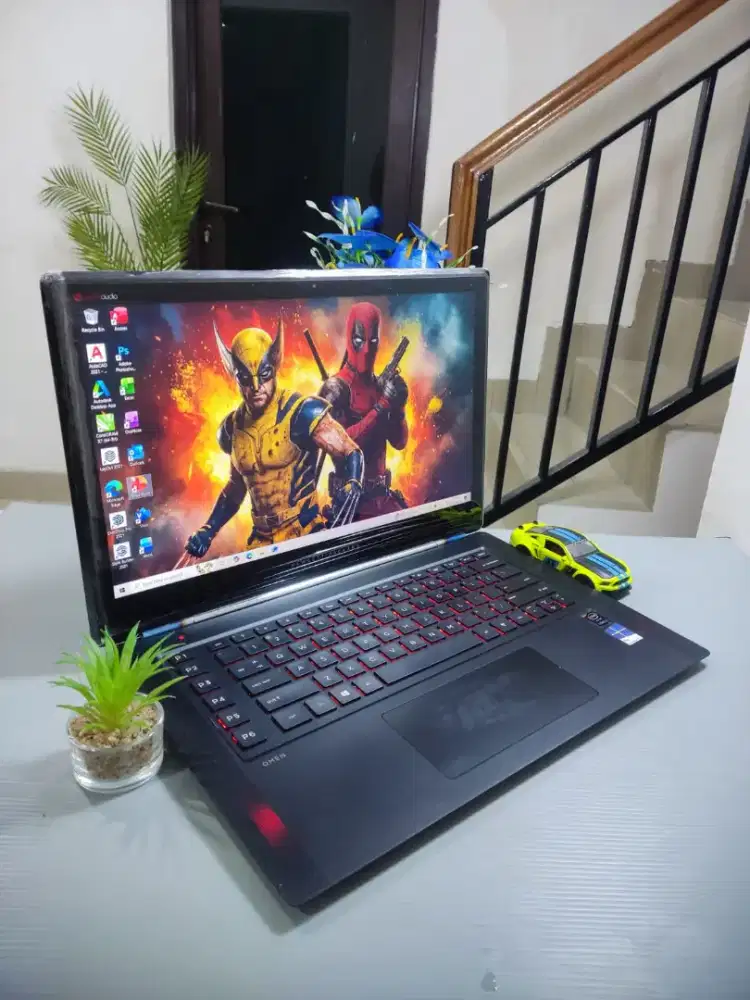 HP Omen 15 Touchscreen Core i7 SSD Siap Pakai