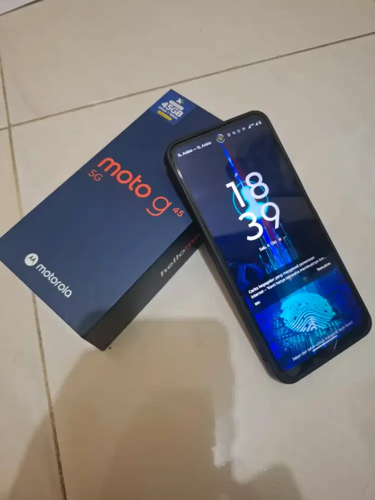 MOTOROLA G45 BARU 1 BULAN, NO MINUS