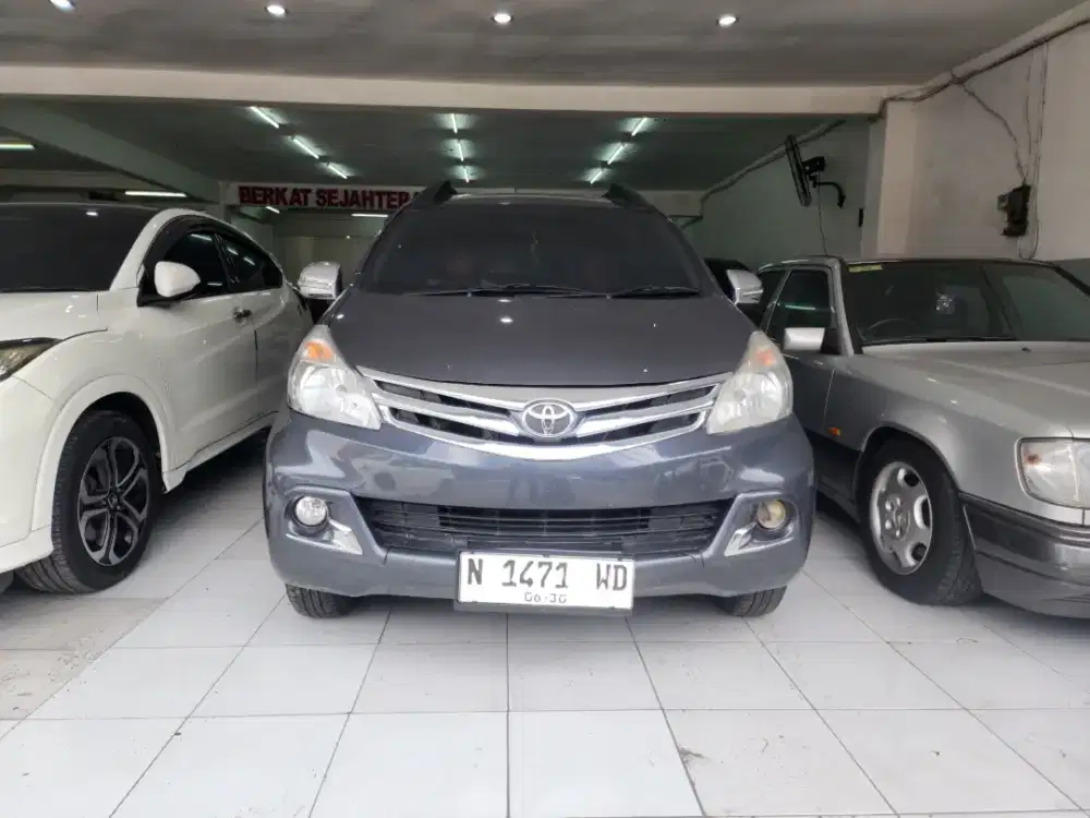 Avanza G manual 1.3 abuabu 2015 fullrosinil surabaya
