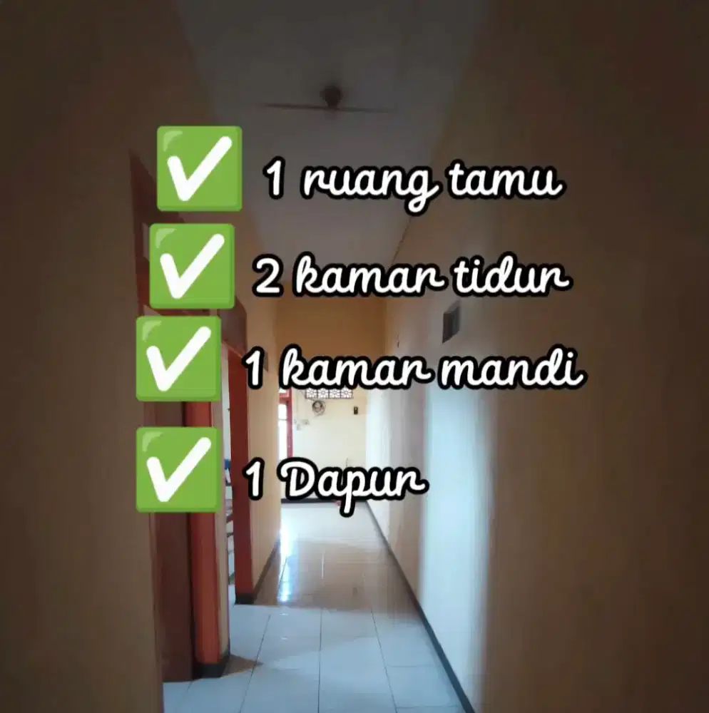 Di kontrakkan rumah di Tambakyudan Kota Pasuruan