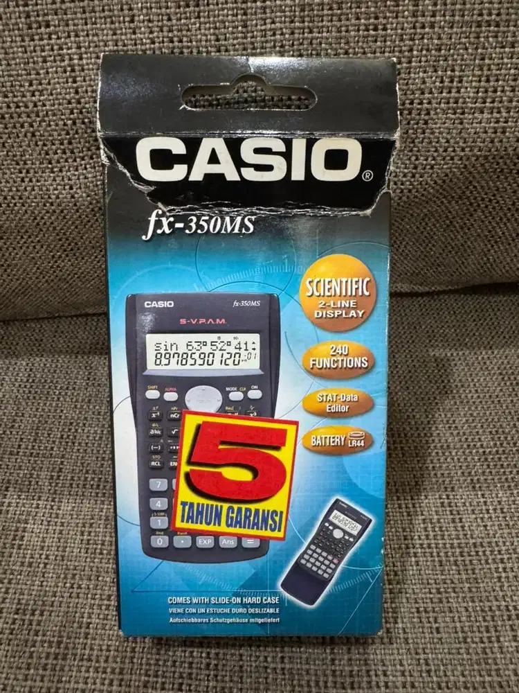 Kalkulator Sains CASIO Murah Second
