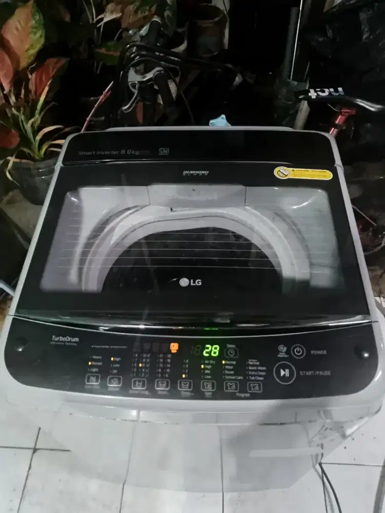 Mesin cuci LG inverter top loading