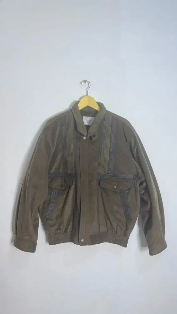 Jaket VINTAGE CLUB Suede Klasik