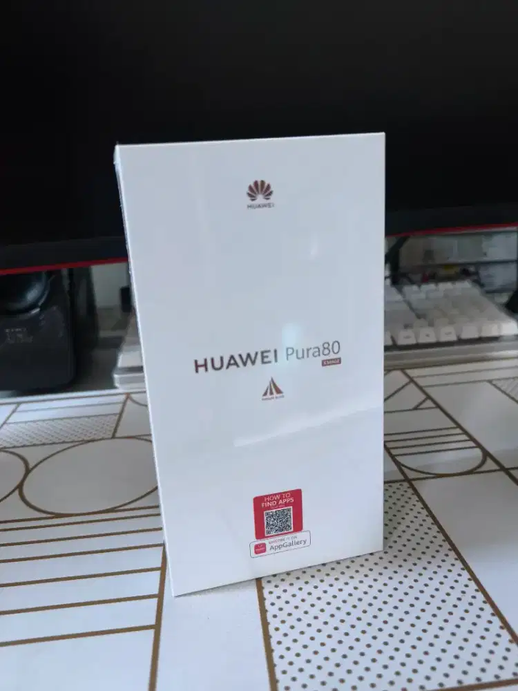Huawei Pura80 Pura 80 Frosted Gold BNIB Garansi Resmi