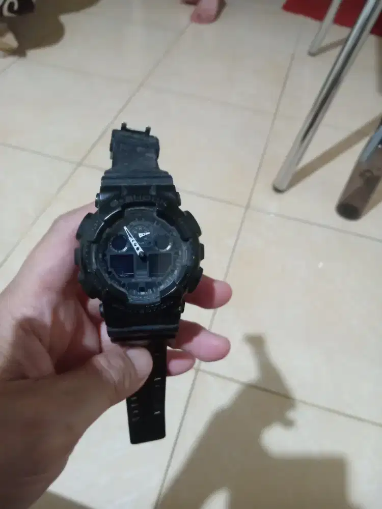 G Shock GA 100 mantaap
