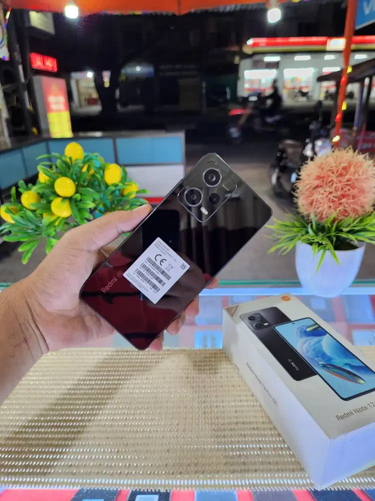 Redmi Note 12 Pro 5G Ram 8+8Gb/ 256Gb Fulset Mulus Ori 100% Bergaransi