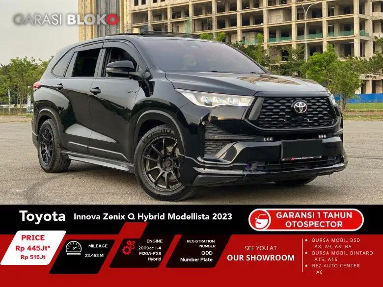 Toyota Innova Zenix Q Modellista Hybrid AT 2023