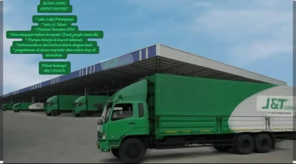 Butuh Kamu Aftersales dan marketing e-commerce