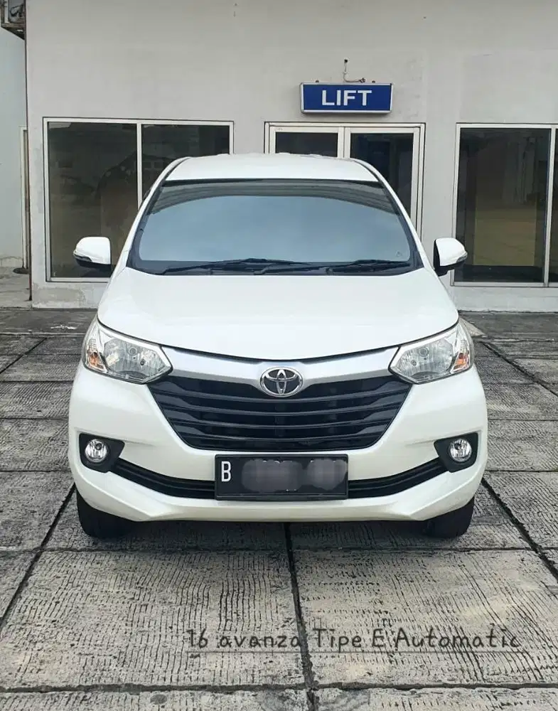 Toyota Avanza Tipe E 2016