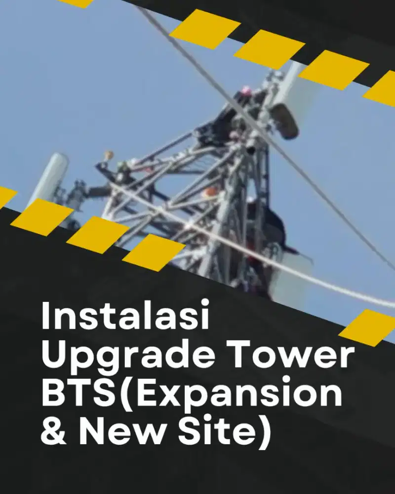Instalasi Menara BTS