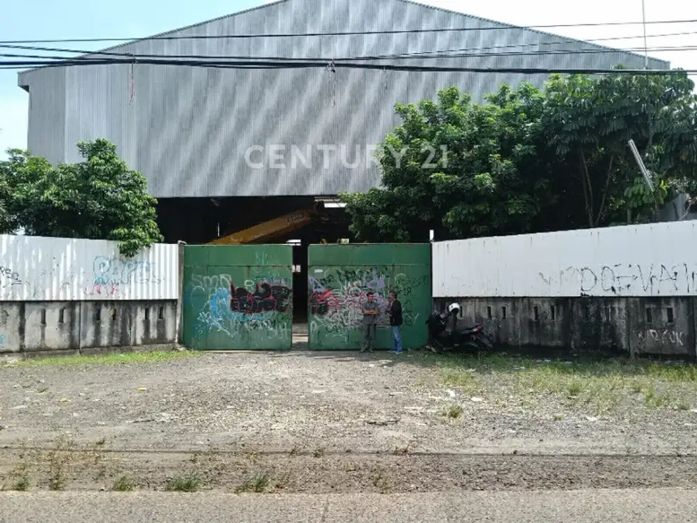 Gudang Terbuka Atau Workshop Sangat Kokoh Di Tapos Cimanggis