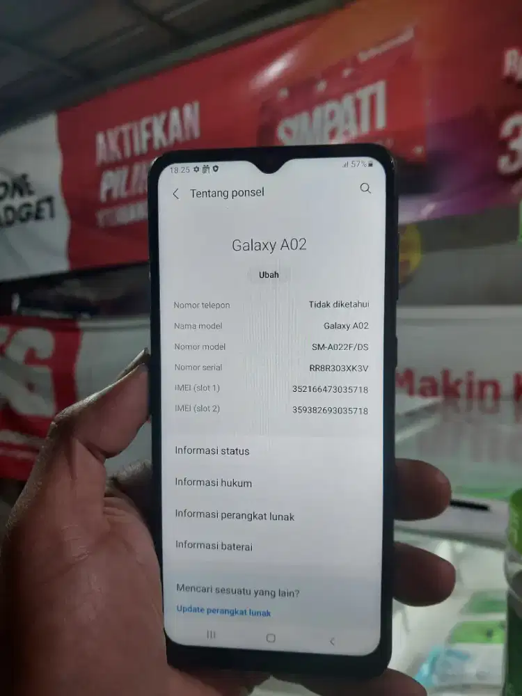 Samsung A02 Mulusss Nominusss 2nd