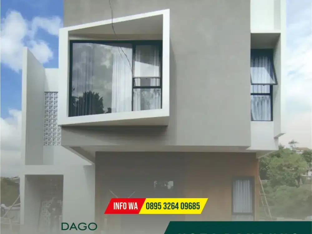 Rumah Ekslusif 2 LANTAI+ROOFTOP di Dago Murah Mewah Baru di Kota Bandung Dijual