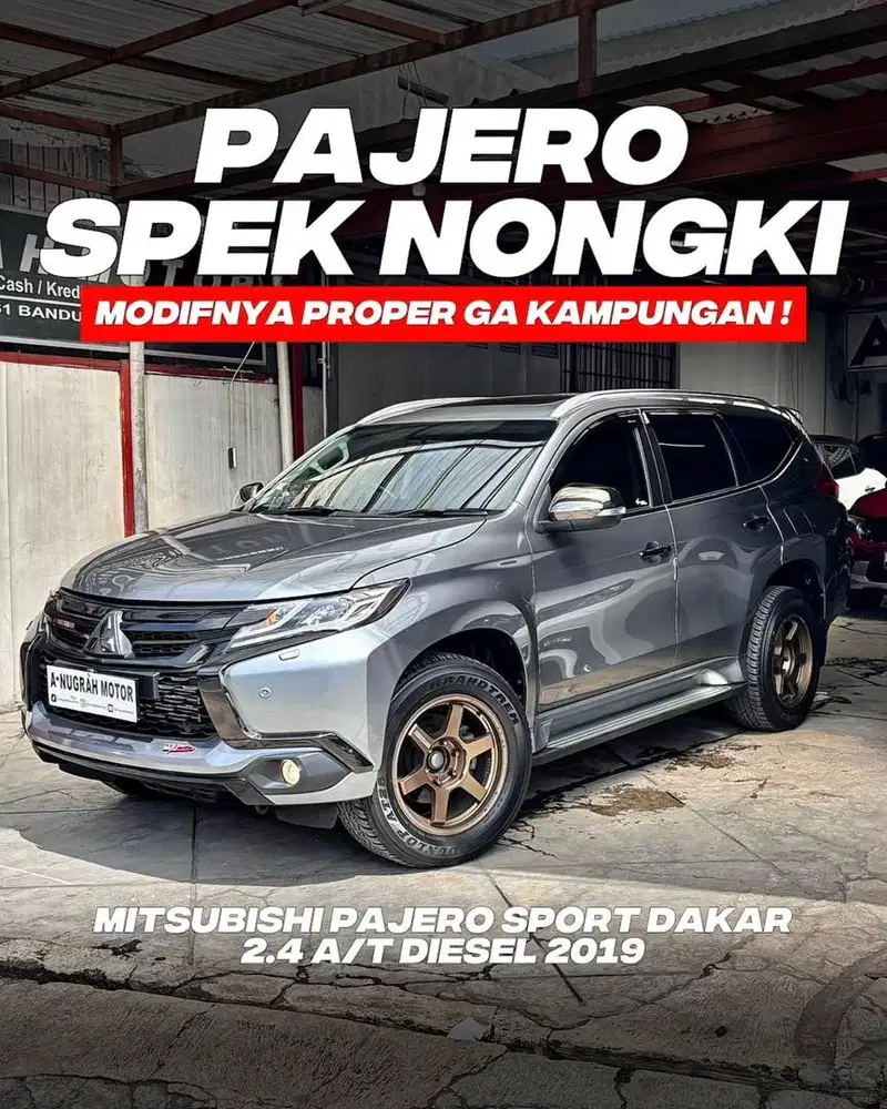 KILOMETER RENDAH SEKALI !! Mitsubishi PAJERO SPORT DAKAR 2019 || ANM
