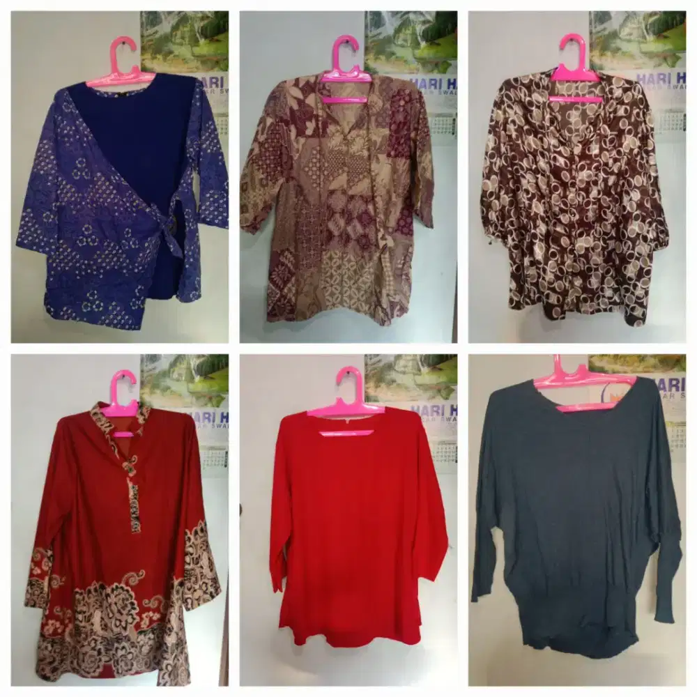 Baju atasan wanita layak pakai