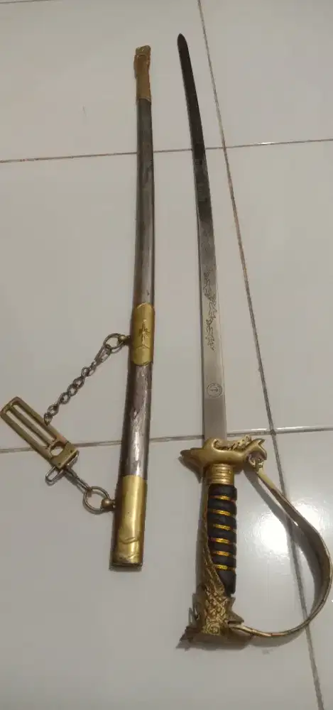 Pedang Ori Bahan Stainless