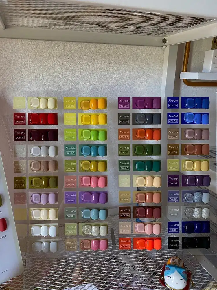 Nail gel set lengkap