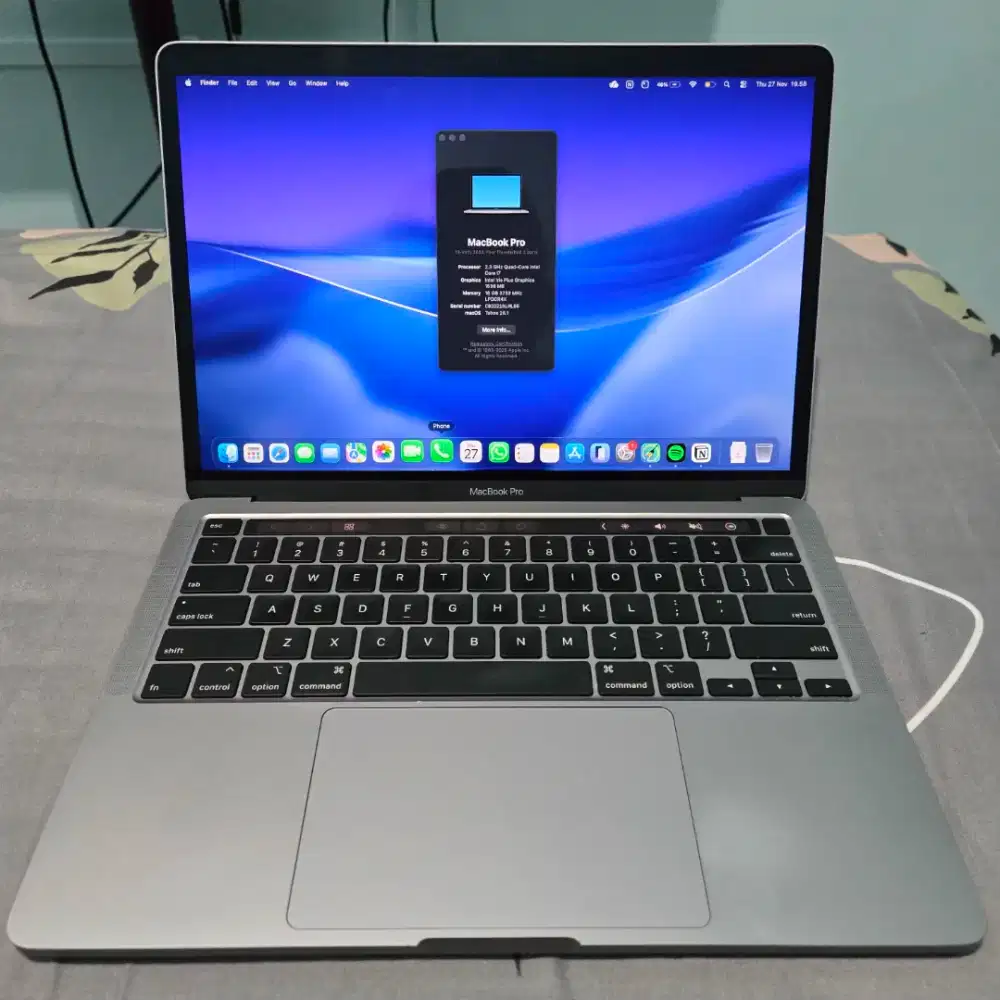 Macbook Pro 2020 Touchbar 13 Intel Core i7 16/512 GB