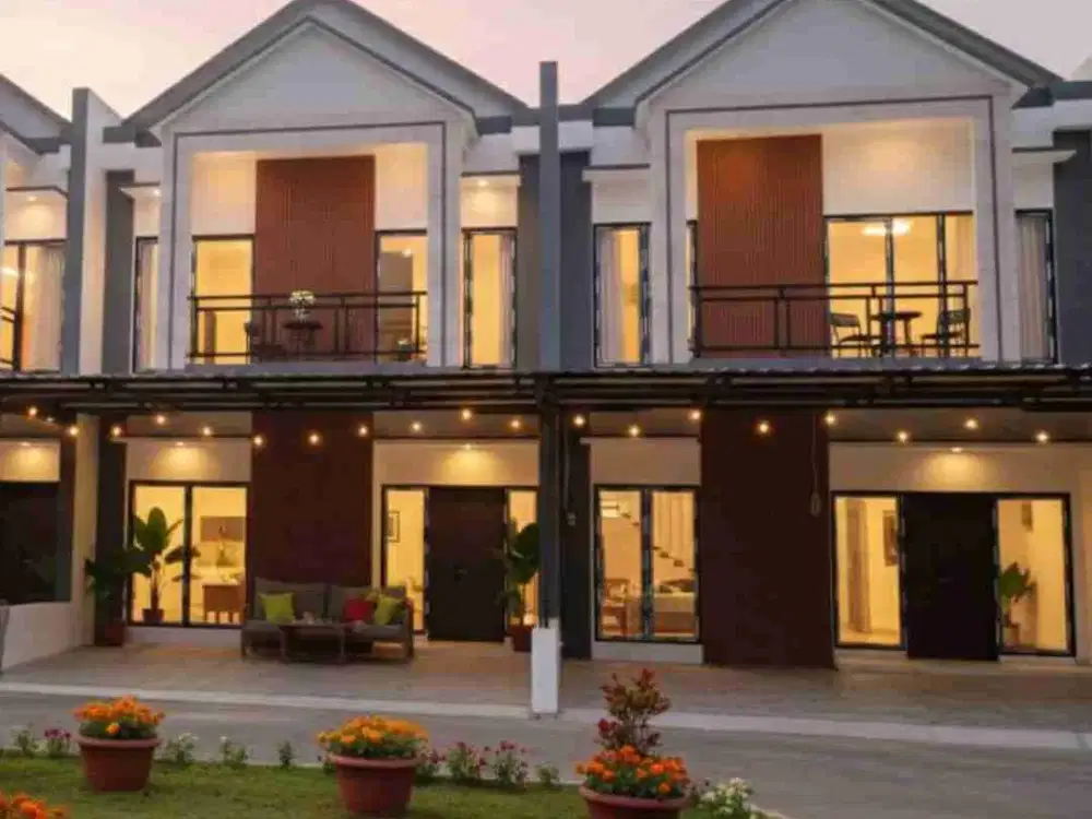 real price rumah mewah dijual 2 lantai siap huni akses mobil