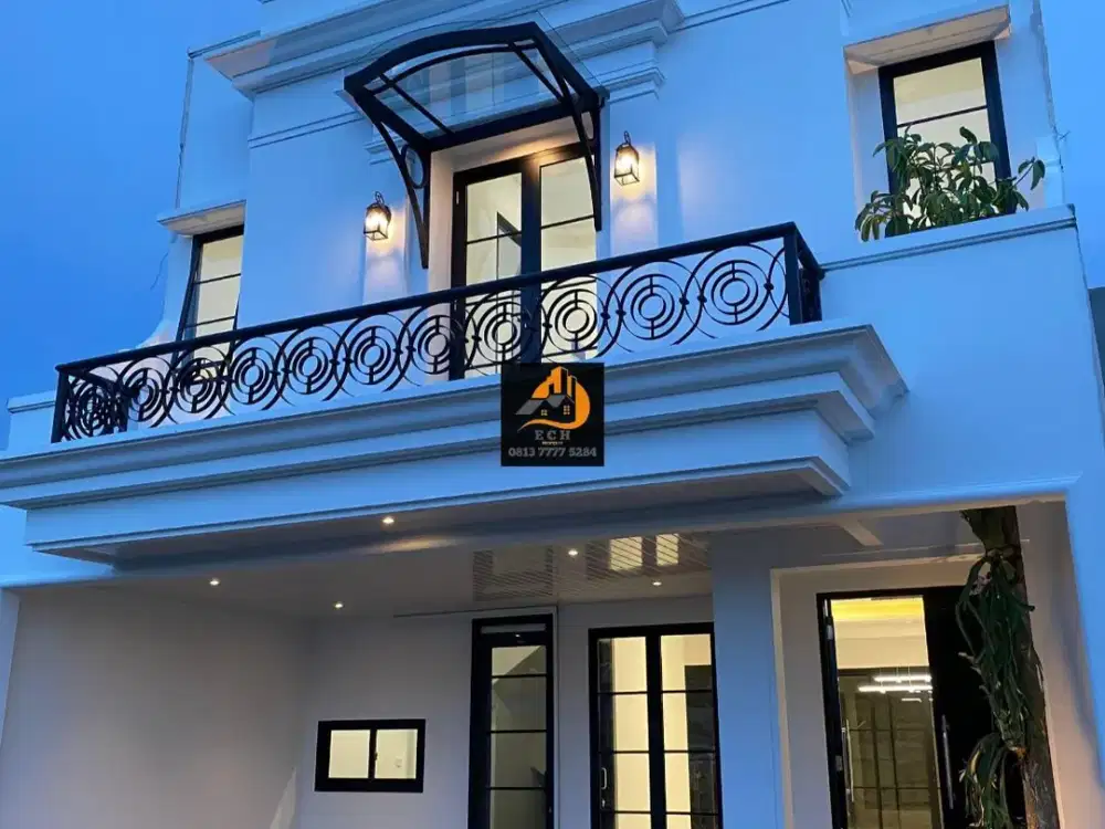 T82.Rumah Baru 2,5 lantai Dalam Cluster Di Cibubur Jakarta Timur