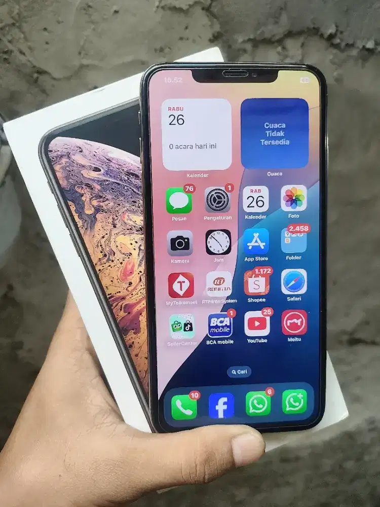 IPHONE XS MAX IBOX 256GB FULSHET