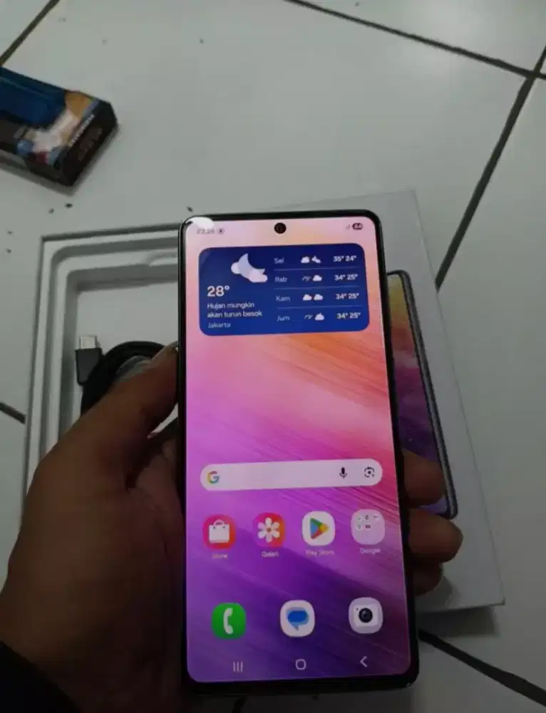 SAMSUNG A73 8/256 LIKE NEW ORI