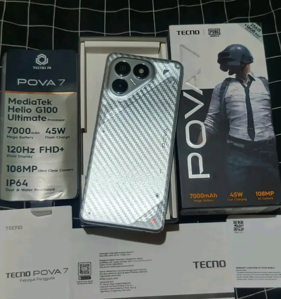 Tecno Pova 7 Ram 8+8/256