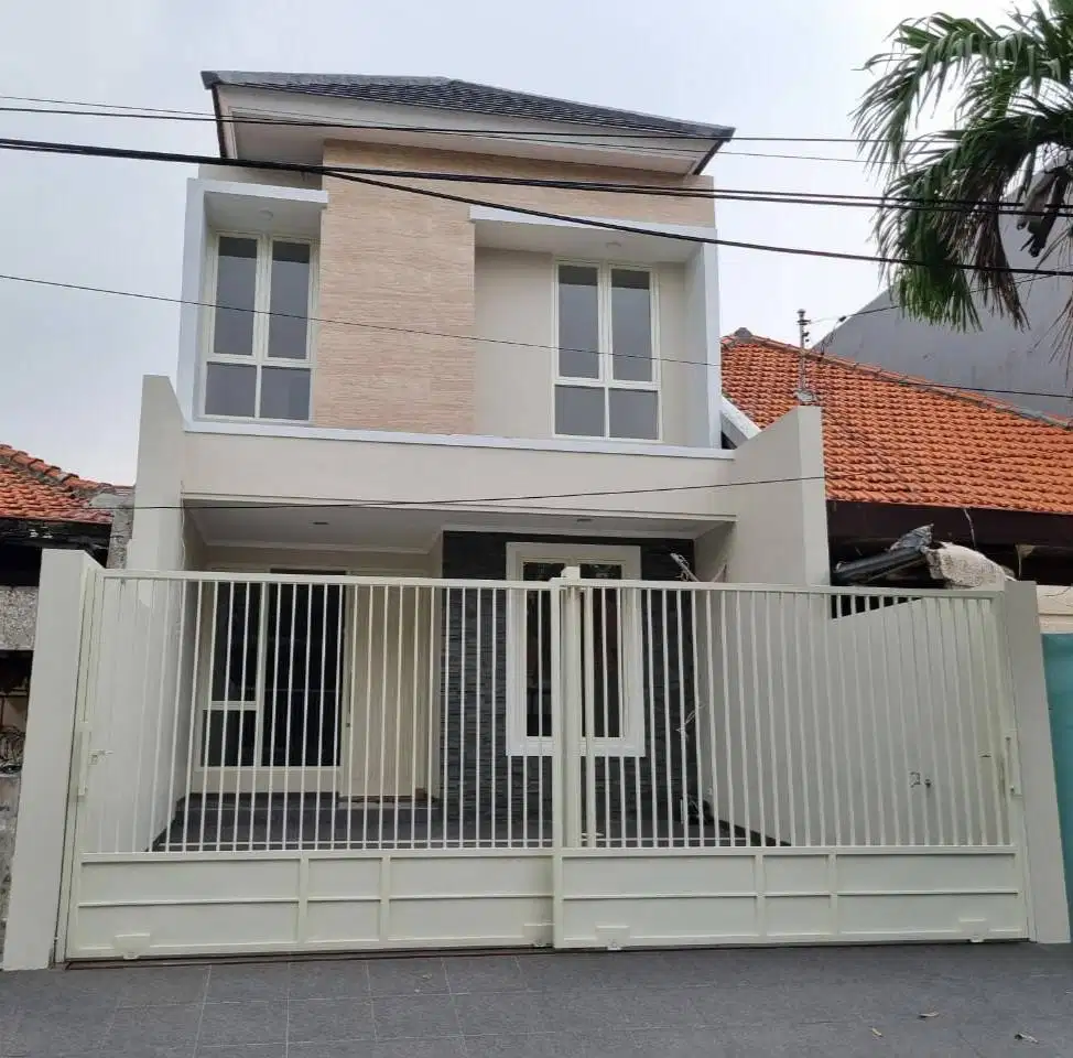DIJUAL RUMAH 2LT BESAR MANYAR TIRTOASRI DKT GALAXY, MERR