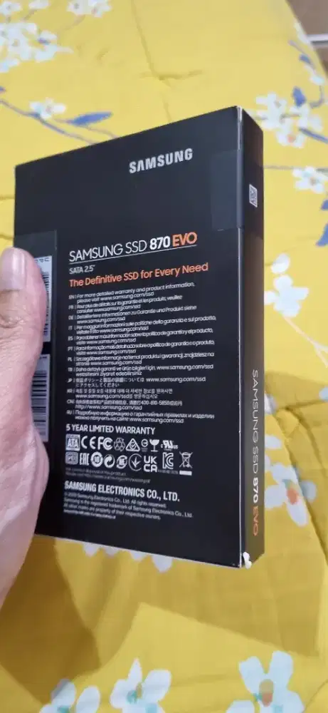 New Samsung 870 EVO 500Gb sata 2.5GB