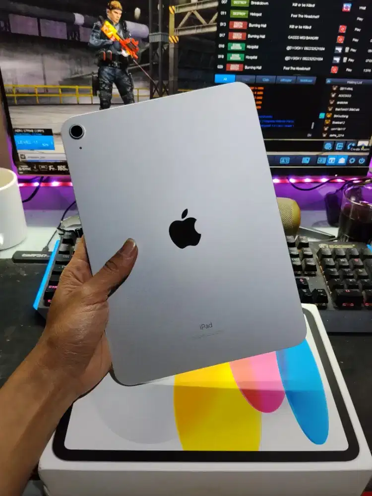 Ipad gen 10 64gb mulus like new siap pakai